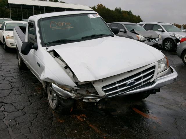 1FTYR10U93PA65846 - 2003 FORD RANGER WHITE photo 1