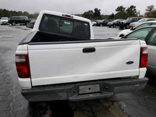 1FTYR10U93PA65846 - 2003 FORD RANGER WHITE photo 6