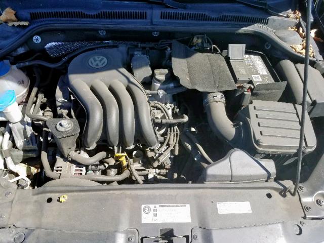 3VW2K7AJ7EM207196 - 2014 VOLKSWAGEN JETTA BASE 黑色 照片 7