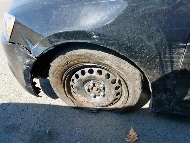 3VW2K7AJ7EM207196 - 2014 VOLKSWAGEN JETTA BASE 黑色 照片 9