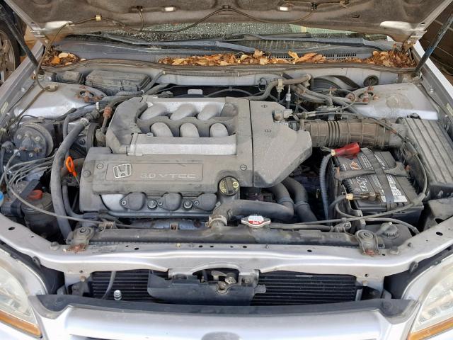 1HGCG16502A079072 - 2002 HONDA ACCORD EX GRAY photo 7