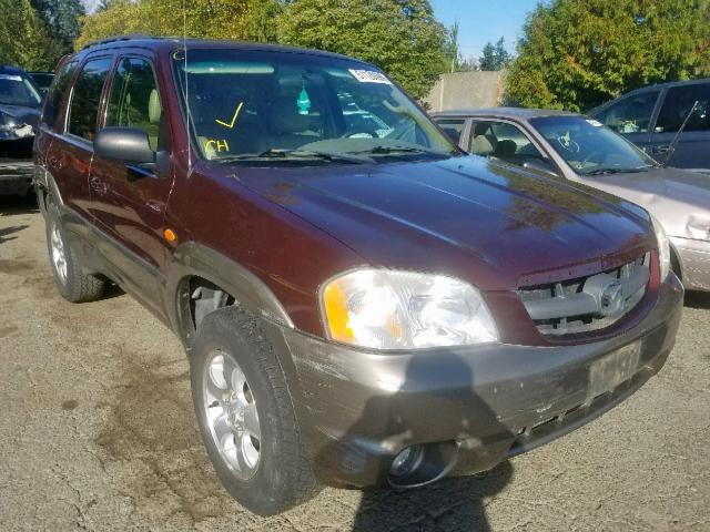 4F2CU08122KM55678 - 2002 MAZDA TRIBUTE LX MAROON photo 1