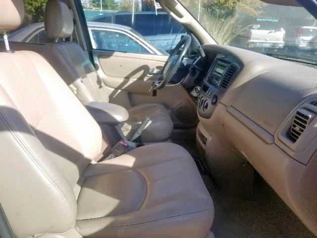 4F2CU08122KM55678 - 2002 MAZDA TRIBUTE LX MAROON photo 5