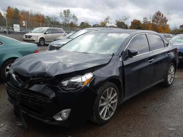 4T1BK1EB5DU072082 - 2013 TOYOTA AVALON BAS BLACK photo 2