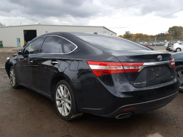 4T1BK1EB5DU072082 - 2013 TOYOTA AVALON BAS BLACK photo 3