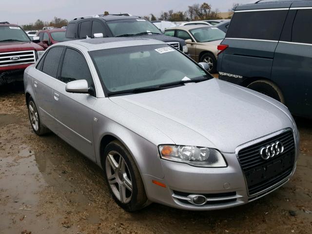 WAUDF78E47A207677 - 2007 AUDI A4 2.0T QU SILVER photo 1