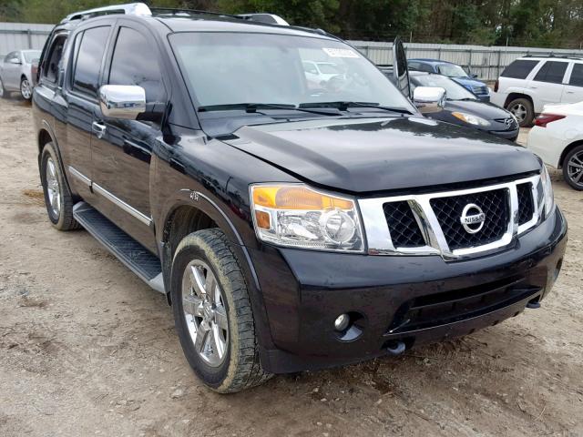 5N1BA0NE6DN612198 - 2013 NISSAN ARMADA PLA BLACK photo 1