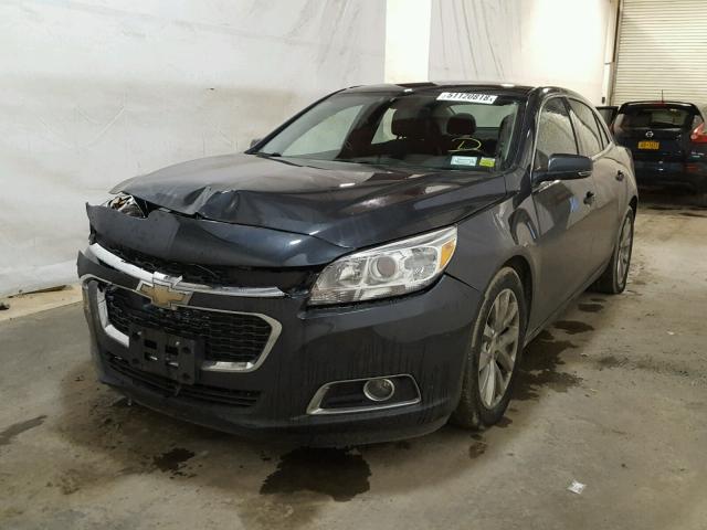 1G11E5SL3EF297093 - 2014 CHEVROLET MALIBU 2LT CHARCOAL photo 2