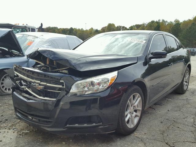 1G11C5SA1DU116023 - 2013 CHEVROLET MALIBU 1LT BLACK photo 2