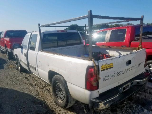 1GCEC19T94Z262620 - 2004 CHEVROLET SILVERADO WHITE photo 3