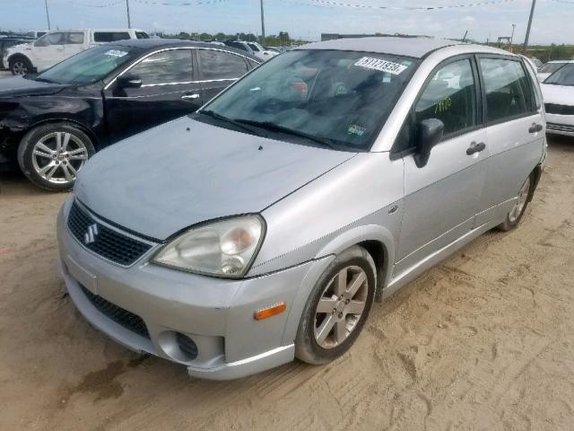 JS2RC62H065352484 - 2006 SUZUKI AERIO SILVER photo 2