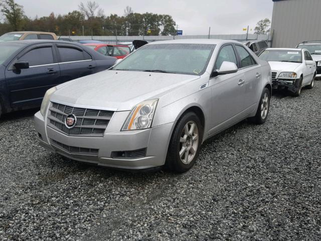 1G6DR57V880173432 - 2008 CADILLAC CTS HI FEA SILVER photo 2