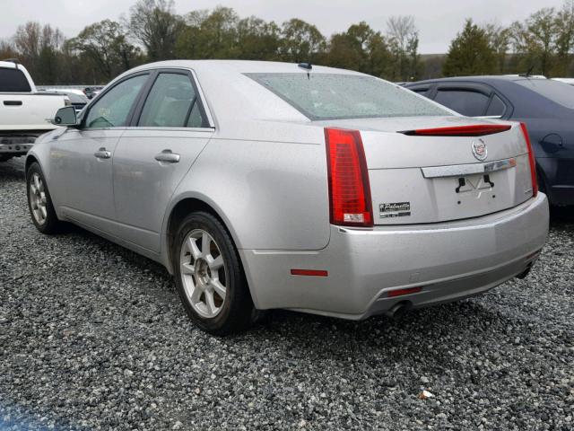 1G6DR57V880173432 - 2008 CADILLAC CTS HI FEA SILVER photo 3