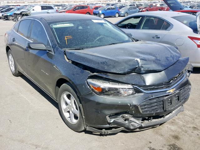 1G1ZB5ST0JF210353 - 2018 CHEVROLET MALIBU LS GRAY photo 1