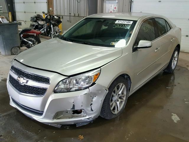 1G11C5SA1DF219852 - 2013 CHEVROLET MALIBU 1LT GOLD photo 2