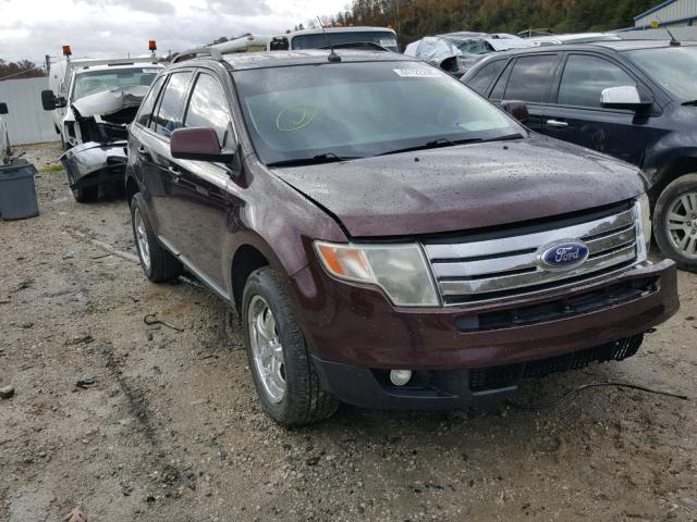 2FMDK3JC9ABB57219 - 2010 FORD EDGE SEL BURGUNDY photo 1