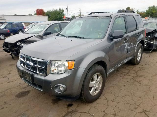 1FMCU93789KA02803 - 2009 FORD ESCAPE XLT GRAY photo 2