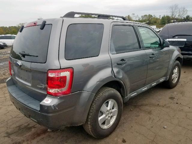 1FMCU93789KA02803 - 2009 FORD ESCAPE XLT GRAY photo 4