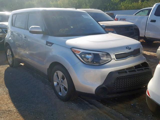 KNDJN2A21E7723646 - 2014 KIA SOUL SILVER photo 1