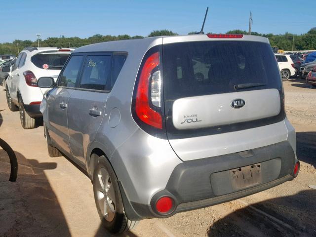 KNDJN2A21E7723646 - 2014 KIA SOUL SILVER photo 4