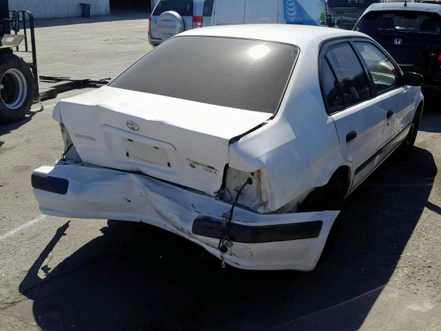 JT2EL56E3S7017701 - 1995 TOYOTA TERCEL DX WHITE photo 4