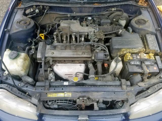 1Y1SK5267VZ405742 - 1997 GEO PRIZM BASE BLUE photo 7