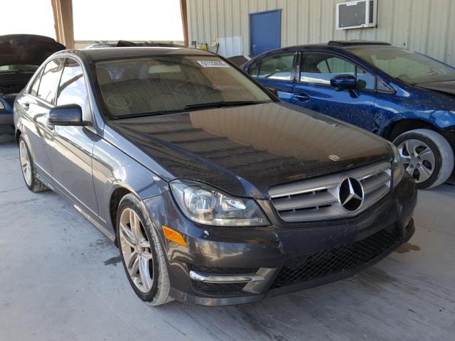 WDDGF4HB6DR251218 - 2013 MERCEDES-BENZ C 250 CHARCOAL photo 1