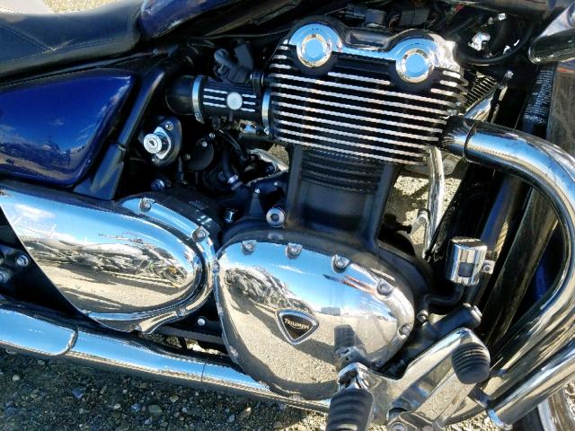 SMTB01TL5CJ549570 - 2012 TRIUMPH MOTORCYCLE THUNDERBIR BLUE photo 7