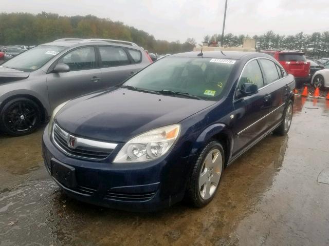 1G8ZS57N37F196730 - 2007 SATURN AURA XE BLUE photo 2