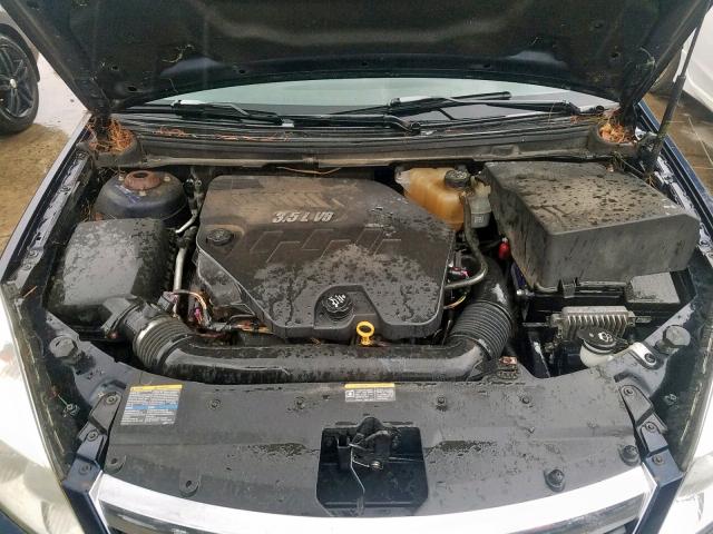 1G8ZS57N37F196730 - 2007 SATURN AURA XE BLUE photo 7