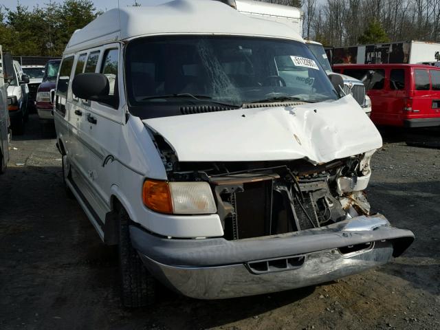 2B6HB11Y0YK171756 - 2000 DODGE RAM VAN B1 WHITE photo 1