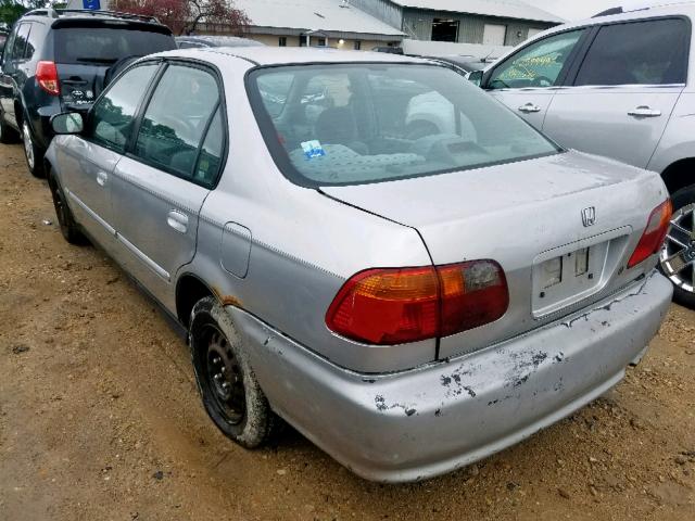 2HGEJ661XYH507101 - 2000 HONDA CIVIC BASE SILVER photo 3