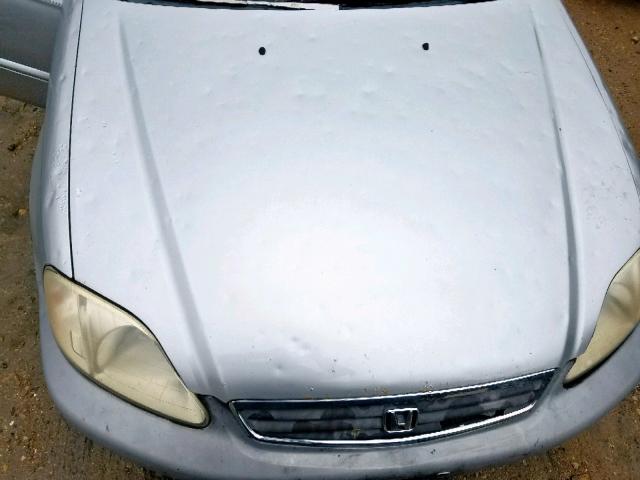 2HGEJ661XYH507101 - 2000 HONDA CIVIC BASE SILVER photo 7