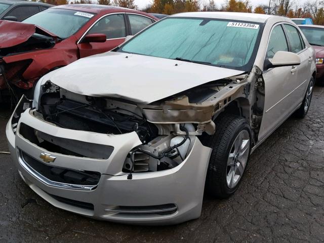 1G1ZH57B79F136469 - 2009 CHEVROLET MALIBU 1LT TAN photo 2