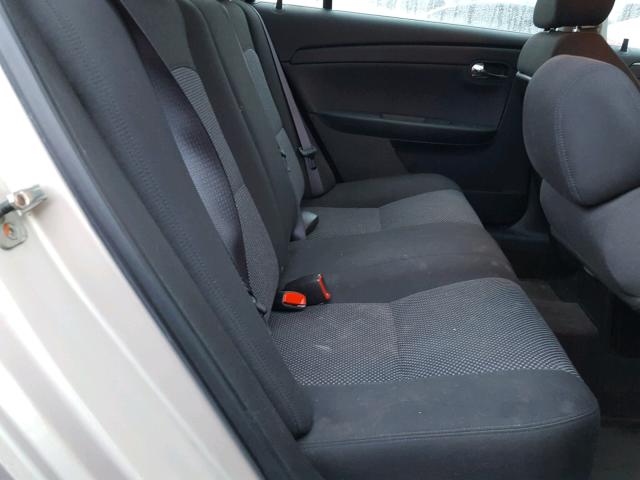 1G1ZH57B79F136469 - 2009 CHEVROLET MALIBU 1LT TAN photo 6