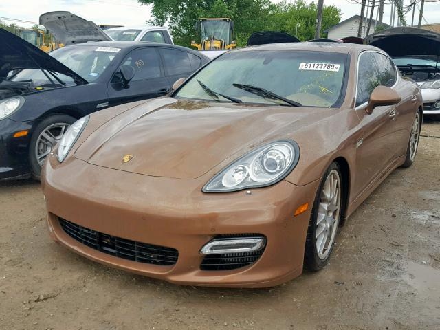 WP0AC2A7XAL090759 - 2010 PORSCHE PANAMERA T BROWN photo 2