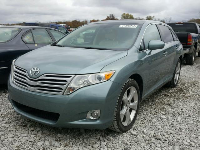 4T3BK3BB2AU033288 - 2010 TOYOTA VENZA BASE GREEN photo 2