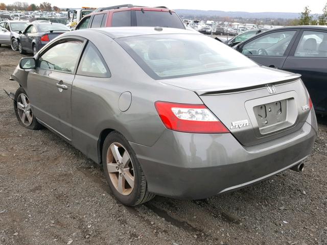 2HGFG12928H512052 - 2008 HONDA CIVIC EXL GRAY photo 3