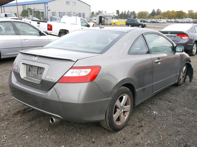 2HGFG12928H512052 - 2008 HONDA CIVIC EXL GRAY photo 4