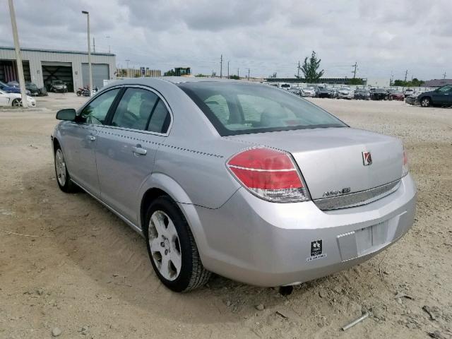 1G8ZS57B99F165684 - 2009 SATURN AURA XE SILVER photo 3