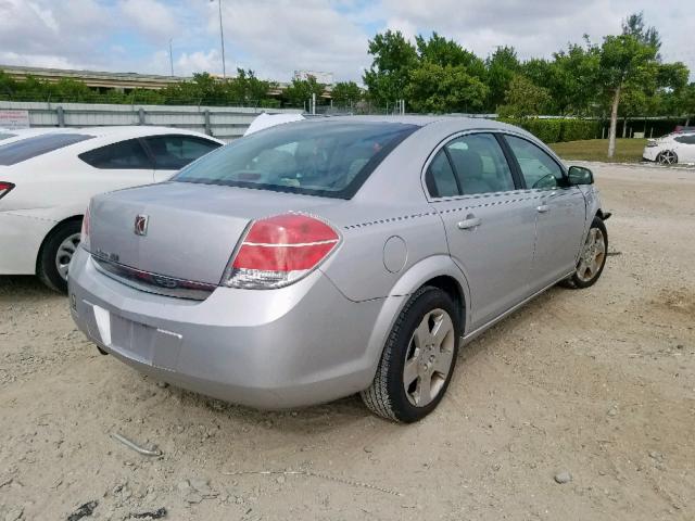 1G8ZS57B99F165684 - 2009 SATURN AURA XE SILVER photo 4