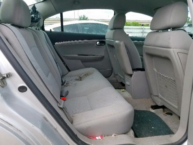 1G8ZS57B99F165684 - 2009 SATURN AURA XE SILVER photo 6