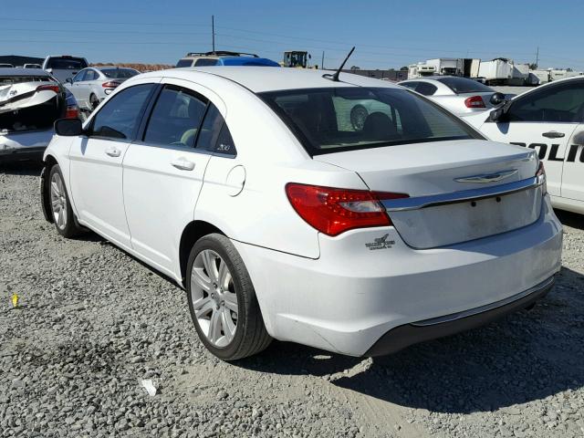 1C3CCBAB6CN318734 - 2012 CHRYSLER 200 LX WHITE photo 3