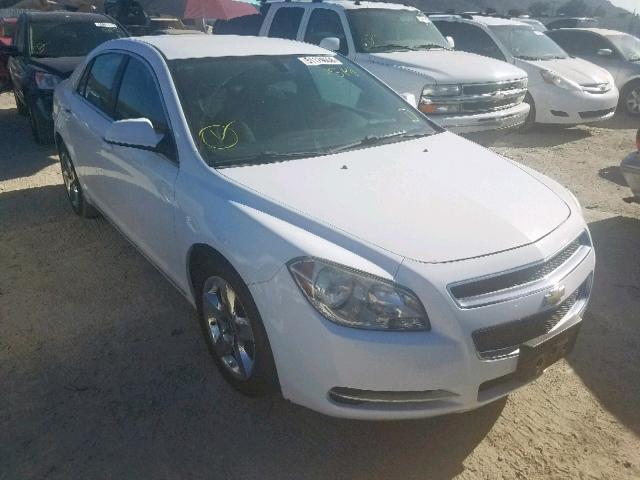 1G1ZC5EB5AF216195 - 2010 CHEVROLET MALIBU 1LT WHITE photo 1