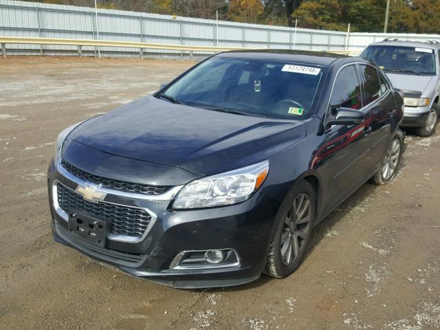 1G11D5SL1FF328409 - 2015 CHEVROLET MALIBU 2LT BLACK photo 2