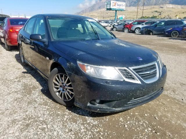 YS3FB49YX81104840 - 2008 SAAB 9-3 2.0T BLACK photo 1