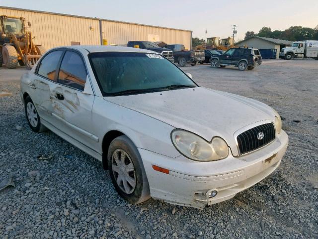 KMHWF25S04A969324 - 2004 HYUNDAI SONATA GL WHITE photo 1