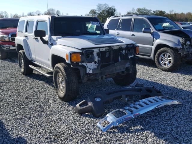 5GTDN136668120140 - 2006 HUMMER H3 WHITE photo 1