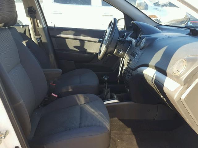 KL1TD566X7B164436 - 2007 CHEVROLET AVEO BASE Ağ foto 5