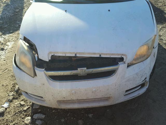 KL1TD566X7B164436 - 2007 CHEVROLET AVEO BASE Ağ foto 7